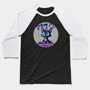 Party Animal, Fun, Vibes Baseball T-Shirt